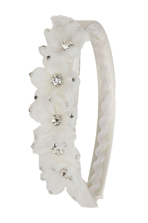 5 Flowers w/ Gem Headband