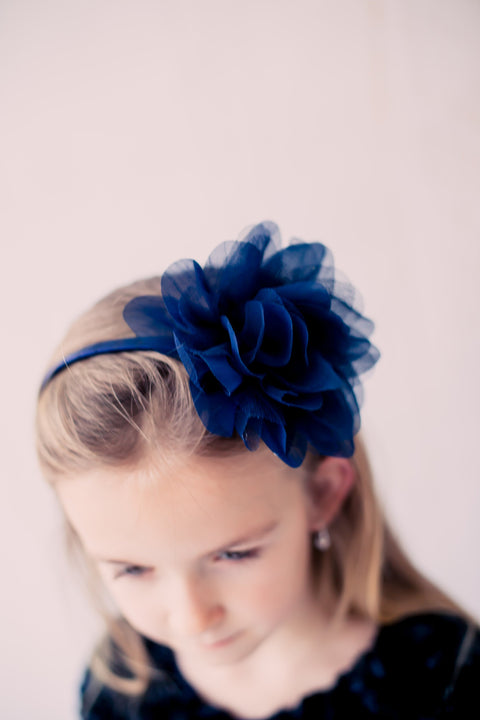 Mesh Flower Headband