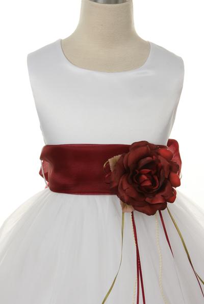 Organza Sash- Small (Up to Size 6)