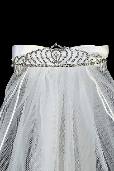Cross Crown Veil