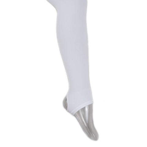 White Footless Tights