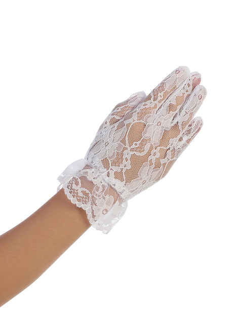 Cutie Flower Girl Gloves - #LG