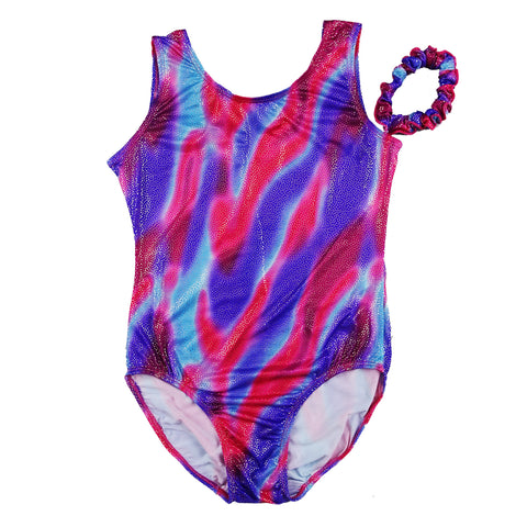 Adult Hot Pink Blue Leotard