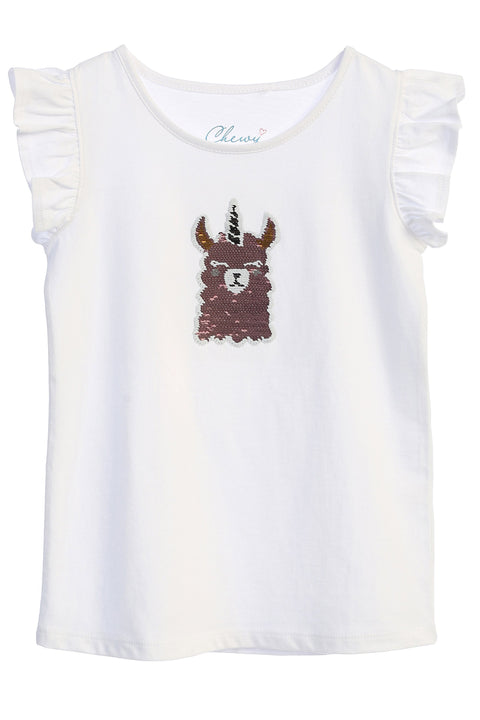 Llama-corn Shirt + Tutu Skirt