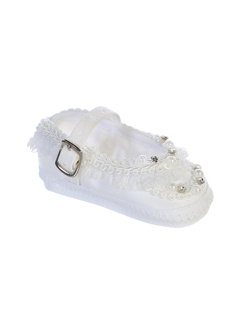 Baby Crib Shoe White #2