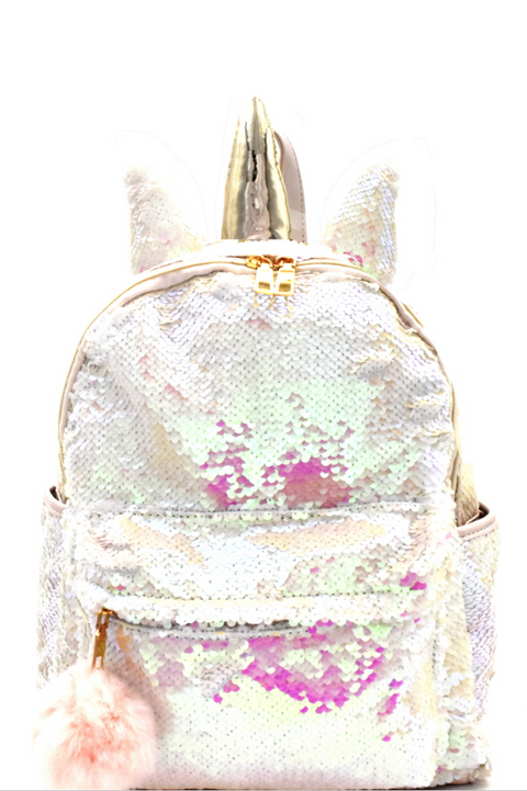 Unicorn Flip Sequin Backpack
