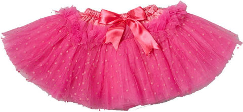 10 Layer Hot Pink Polka Dot Tutu