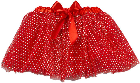 Red Sparkly Dot Tutu