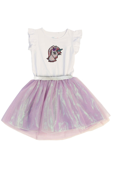 Unicorn Shirt + Tutu Skirt