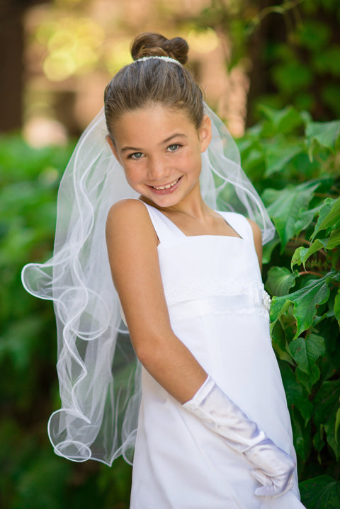 Pearl Bun Veil