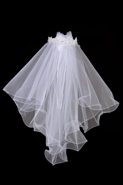 Goddess Crystal Crown with Veil