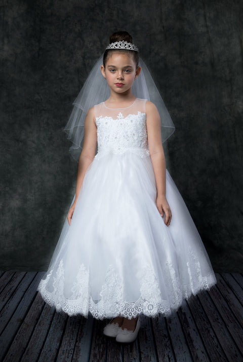 Rhinestone Tiara w/ Veil
