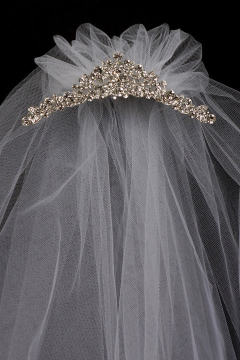 Jewel Comb Veil