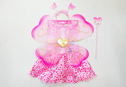 Heart Wing Set With Tutu