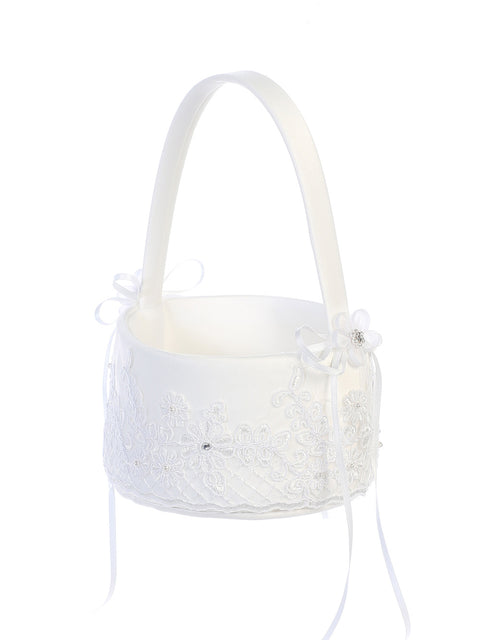 Cutie Flower Girl Basket - #BK10