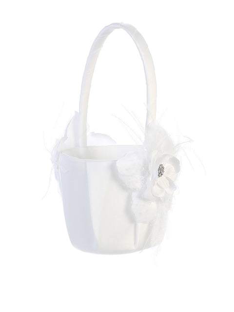 Cutie Flower Girl Basket - #BK8