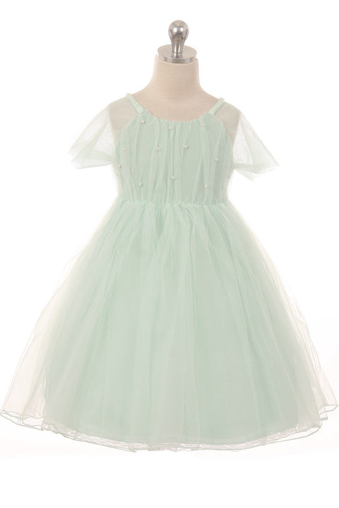Pearl Mesh Dress