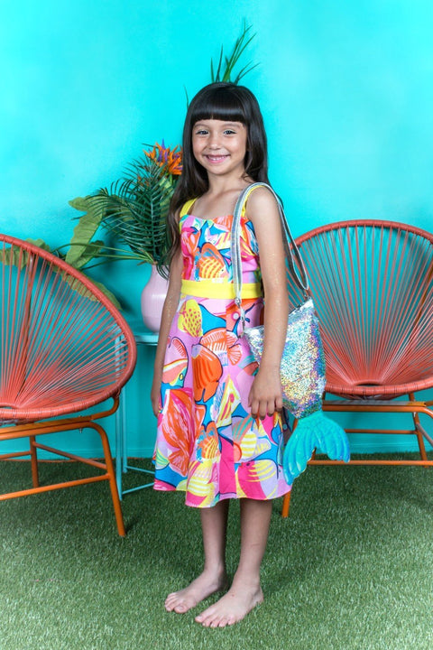 Tropical Fish Girl Dress