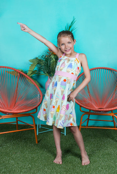 Ice Cream Girl Dress