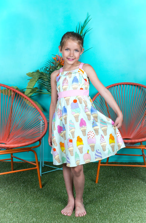 Ice Cream Girl Dress